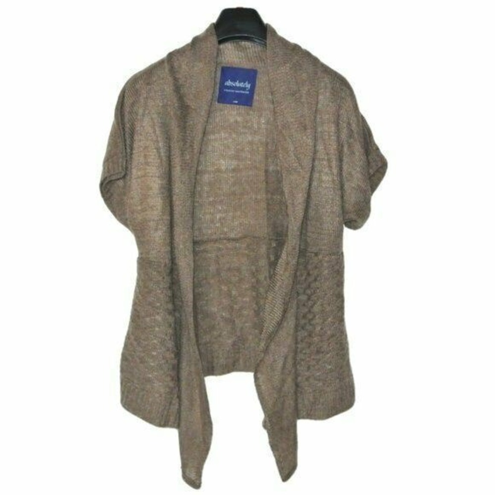 Absolutely Creative Worldwide Brown Cardigan L - image 1